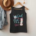 Dad Of The Par-Tea Girl Floral Tea Party Birthday Family Men Tank Top