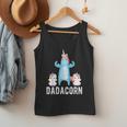 Dadacorn Unicorn Lover Tee For Papa Dad And Kid Men Tank Top