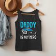 Daddy Is My Hero Police Toddler Police Officer Cop Boys Kids Men Tank Top