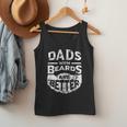 Dads With Beards Are Better Distressed Men Tank Top