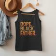 Dope Father African Pride Dad Papa Daddy Fathers Day Men Tank Top