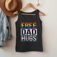 Free Dad Hugs LGBT Gay Pride Month Transgender Rainbow Flag Men Tank Top