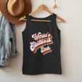 Humor Sarcastic Father's Day Adult Jokes World's Sluttiest Dad Small Men Tank Top
