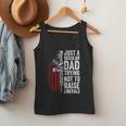 Just A Regular Dad Trying Not To Raise Liberals Father's Day Men Tank Top