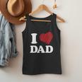 I Love Dad Men Tank Top