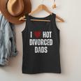 I Love Hot Divorced Dads Red Hearts Men Tank Top