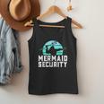 Mermaid Security Shirt Boys Swimmer Dad Merdad Trident Men Tank Top