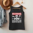 New Dad Prepared For Diaper Duty Daddy Diaper Duty Men Tank Top