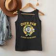 Over Par Under Influence Golf Dad Father Joke Men Tank Top