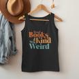 Read Books Be Kind Stay Weird Retro Bookworm Book Lover Men Tank Top