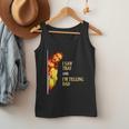 I Saw That I'm Telling Dad Religious Christian Jesus Men Tank Top