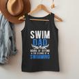 Swim Dad Swimming Dad Of A Swimmer Dad Swim Father Men Tank Top
