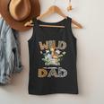 Wild Dad 1St Birthday Safari Jungle Animal Truck Men Tank Top