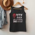 WOW Dad Like a Normal Dad Way More Awesome Tee T-Shirt Men Tank Top