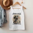 Abraxos Flower Garden Club Book Lover Fantasy Dragon Bookish Men Tank Top