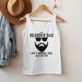 Bearded Dad Beard Humor Superhero Men Tank Top