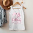 Dad Of The Birthday Girl Bow Cute Pink Matching Family Party Men Tank Top
