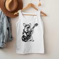 Dog Guitarist Guitar Pembroke Welsh Corgi Dad Mom Men Tank Top