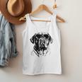 English Mastiff Sketch Drawing Art Dog Lover Mom Dad Women Men Tank Top