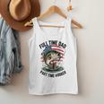 Fishing 4th July Full Time Dad Part Time Hooker On-Back Men Tank Top