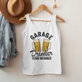 Garage Drinker Team Member Day Drinking Dad Beer Garage Men Tank Top