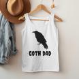 Goth Dad Gothic Bird Crow Emo Father's Day Men Tank Top