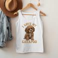 I Love My Cavapoo For Mom Dad Kids Men Tank Top