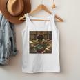 Melanin Afro Women Educated Reading Book History Girls Men Tank Top