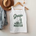Push Lawn Mower Legend Grass Master Dad Mowing Men Tank Top