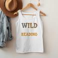 Reading Lover Apparel Wild About Reading Reading Books Men Tank Top