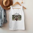 Retro Camo Dad Hunting Camouflage Deer Matching Men Tank Top
