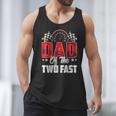 2 Year Old Racing Car Two Fast Birthday 2nd Family Dad Men Tank Top