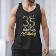 35 It's My Dad's Birthday Crown Happy 35 Years Old Men Tank Top