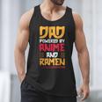 Anime Fathers Day Japanese Manga Otaku Kawaii Anime Dad Men Tank Top
