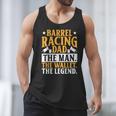 Barrel Racing Dad Horse Barrel Racer Men Tank Top