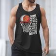 Basketball Mom Or Dad Basketball Parent Men Tank Top