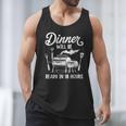 Bbq Men Smoking Meat Smoker Grilling Barbecue Dad Men Tank Top