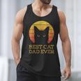 Best Cat Dad Ever Vintage Cat Daddy Fathers Day Men Tank Top