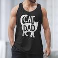 Best Cat Dad Fathers Day Men Kitty Daddy Papa Christmas Meow Men Tank Top