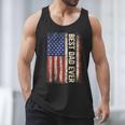 Best Dad Ever US American Flag For Father's Day Men Men Tank Top