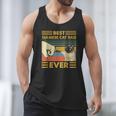 Best Siamese Cat Dad Ever Retro Vintage Sunset Men Tank Top