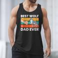 Best Wolf Dad Ever Men Tank Top