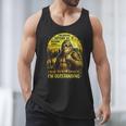 Bigfoot Outdoor Hiking Dad Joke Im Outstanding Sasquatch Men Tank Top