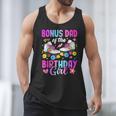 Bonus Dad Of The Birthday Girl Rolling Skate Bday Family Men Tank Top