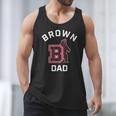 Brown University Bears Arched Dad Men Tank Top