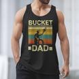 Bucket Dad Softball Dad Baseball Coach Father's Day Men Tank Top