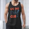 Cat Dad Club Life Is Better With Cats Cat Dad Retro Men Tank Top