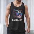 Cat Daddy Shirt Cat Sunglasses Cool Cat Dad Men Father Men Tank Top