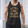Chai And A Good Book Lover Reading Chai Tea Chai Latte Men Tank Top