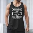 Cheer Dad Cheerleading Dad Of A Cheerleader Father Men Tank Top